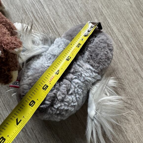 Douglas Cuddle Toys Owl Plush & Baby Goat Antelope Stuffed Animal 6" - Picture 6 of 6